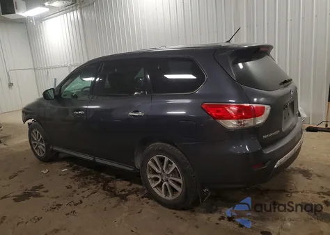 2014 Nissan Pathfinder S from USA, damaged, VIN 5N1AR2MM5EC697251
